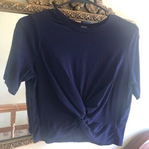 Navy Blue Top